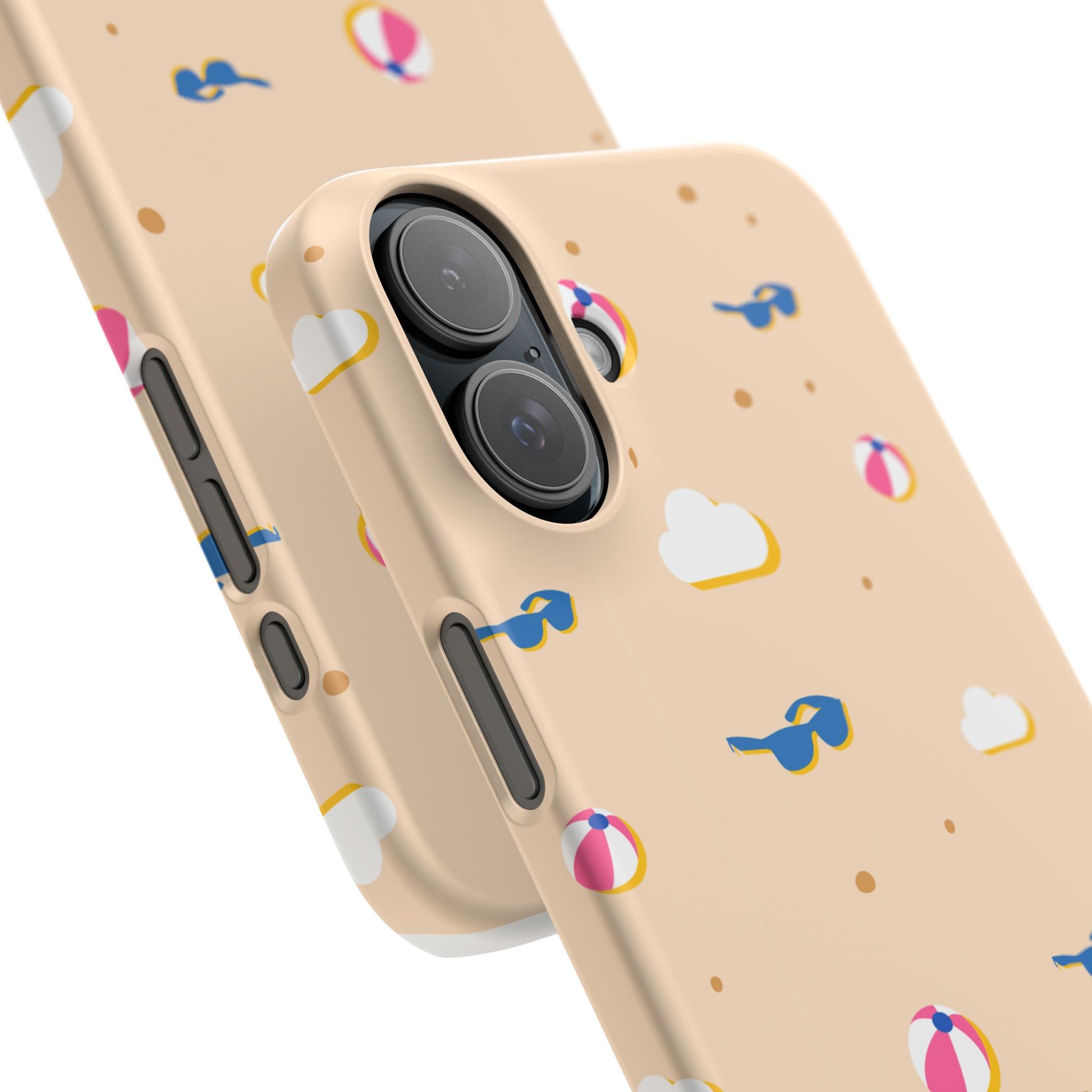 Beach Vibes Snap Case, Fun Phone Protector, Summer Essentials, Vacation Accessories, Cute Sunglasses Design, Gifts for Beach Lovers