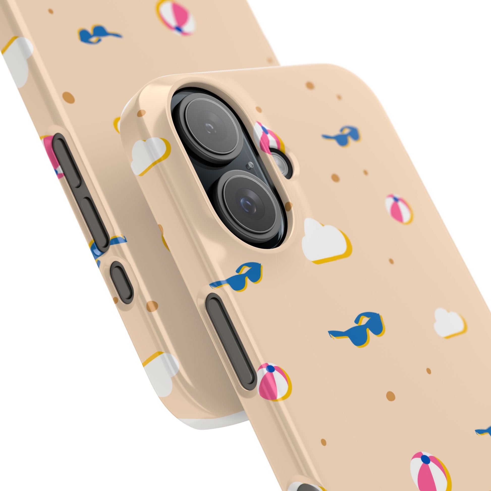 Beach Vibes Snap Case, Fun Phone Protector, Summer Essentials, Vacation Accessories, Cute Sunglasses Design, Gifts for Beach Lovers