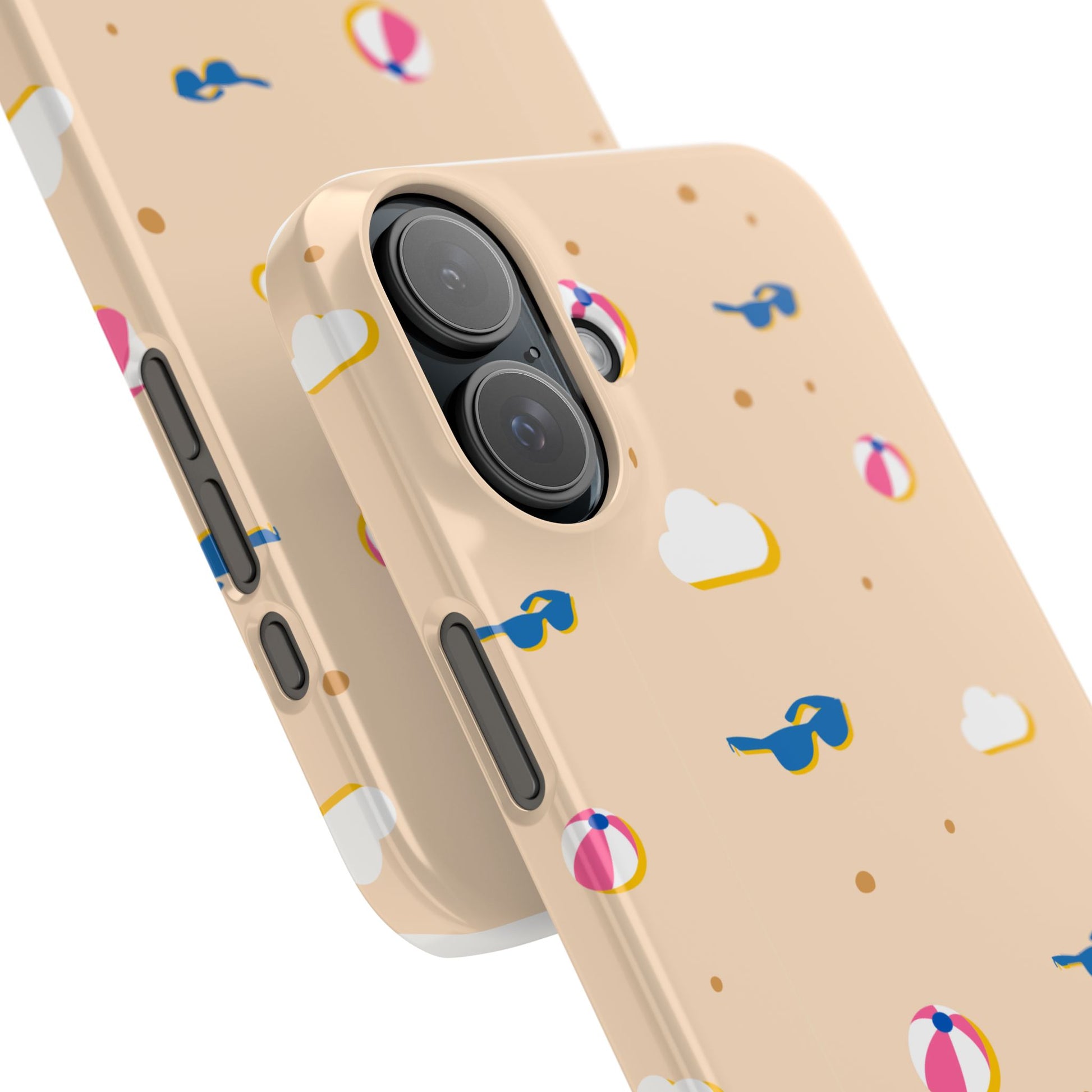 Beach Vibes Snap Case, Fun Phone Protector, Summer Essentials, Vacation Accessories, Cute Sunglasses Design, Gifts for Beach Lovers